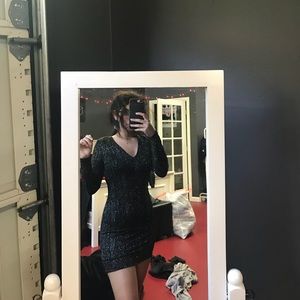 Black Sparkly Dress